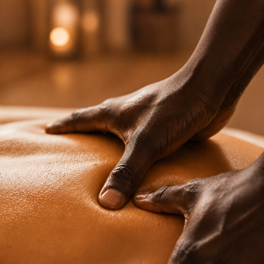 salon de massage prêt à recevoir pour un massage 